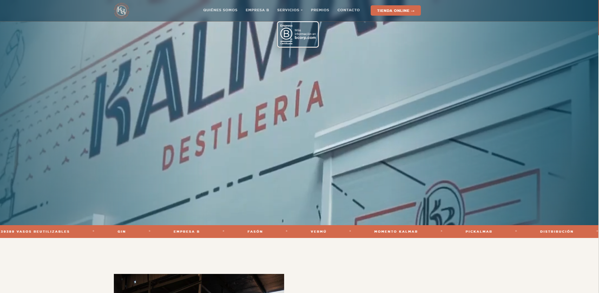 Captura de escritorio del proyecto Kalmar
